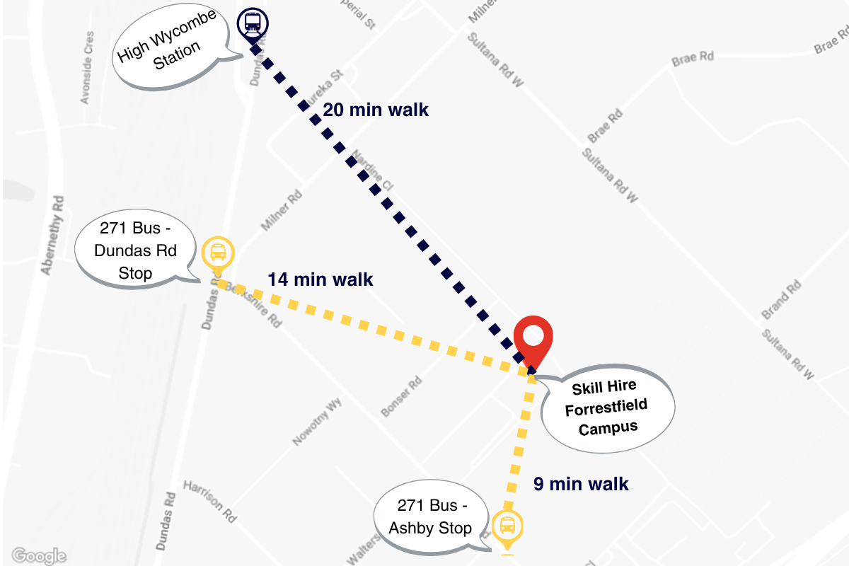 Map of Forrestfield